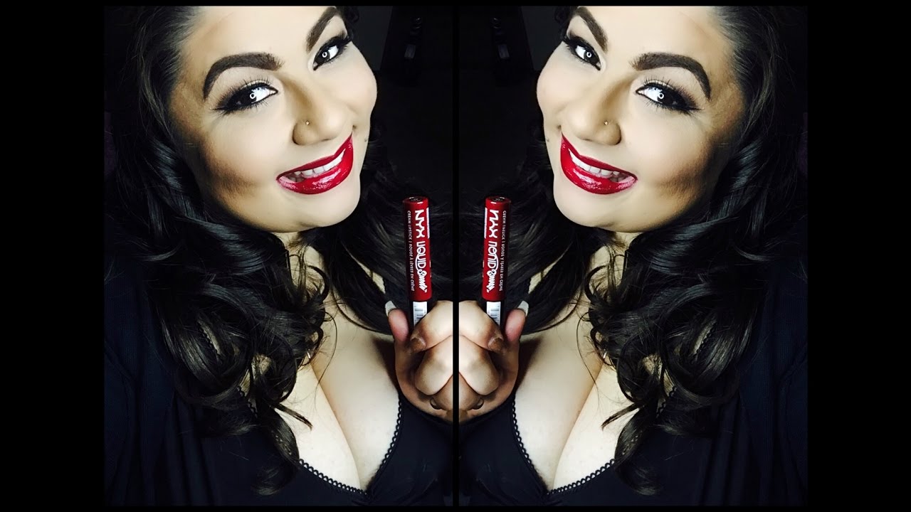 FESTIVE RED LIPS | NYX