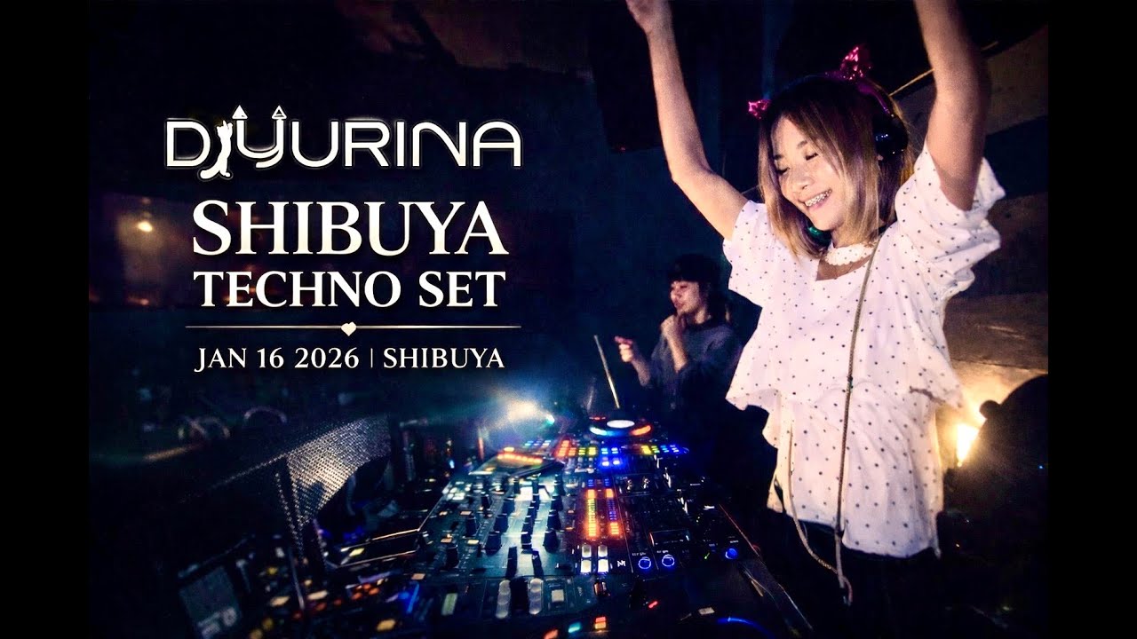 DJ YURINA | SHIBUYA TECHNO SET – 1 HOUR LIVE DJ SET