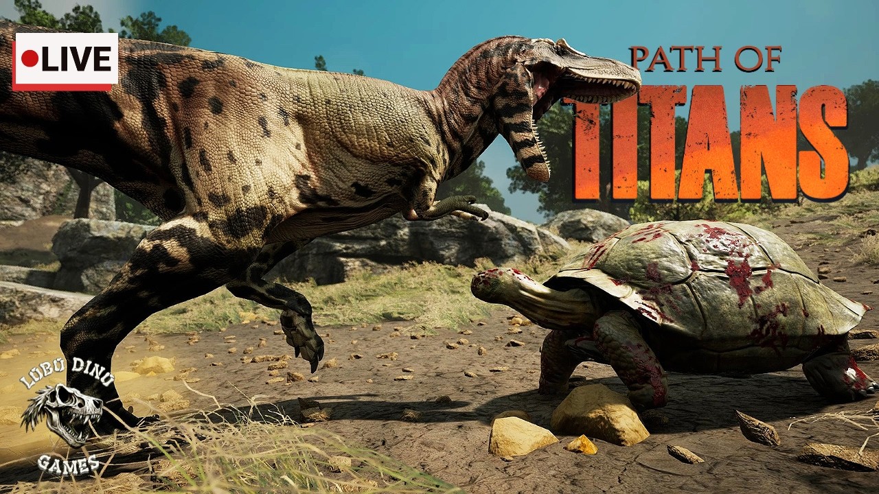 🔴 MELHORES E PIORES MOMENTOS DESSA LIVE SAFADA DE PATH OF TITANS #dinosaur #games #gaming #live