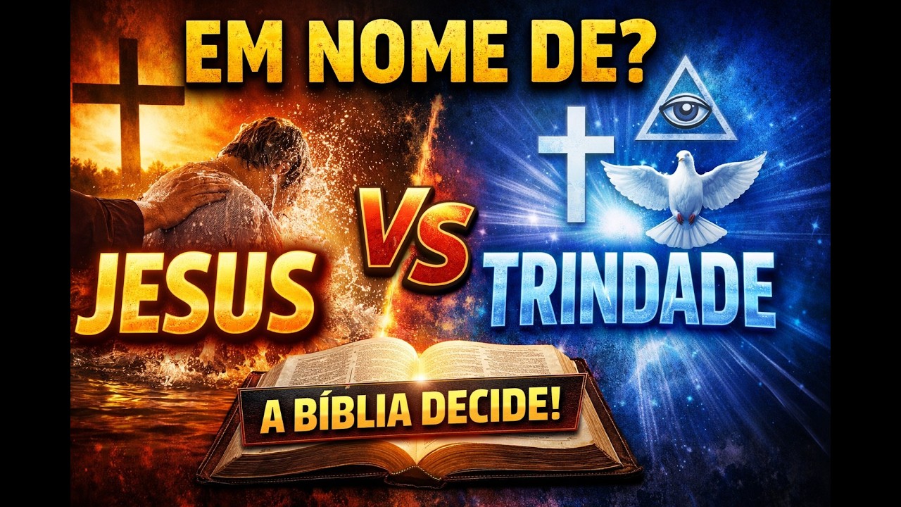 Batismo em Nome de Jesus ou da Trindade? A Bíblia Decide