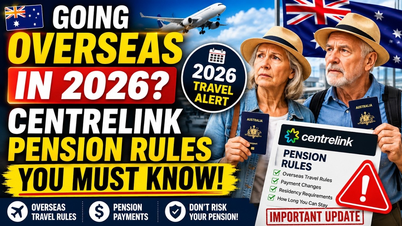 🇦🇺 Планируете поездку за границу в 2026 году? Правила выплаты пенсии Centrelink, которые ВЫ ДОЛЖН...
