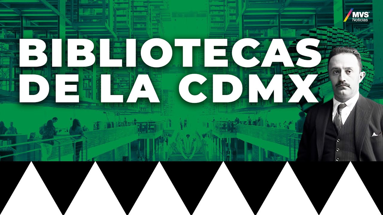 Conoce las BIBLIOTECAS m&aacute;s IMPACTANTES de la CDMX