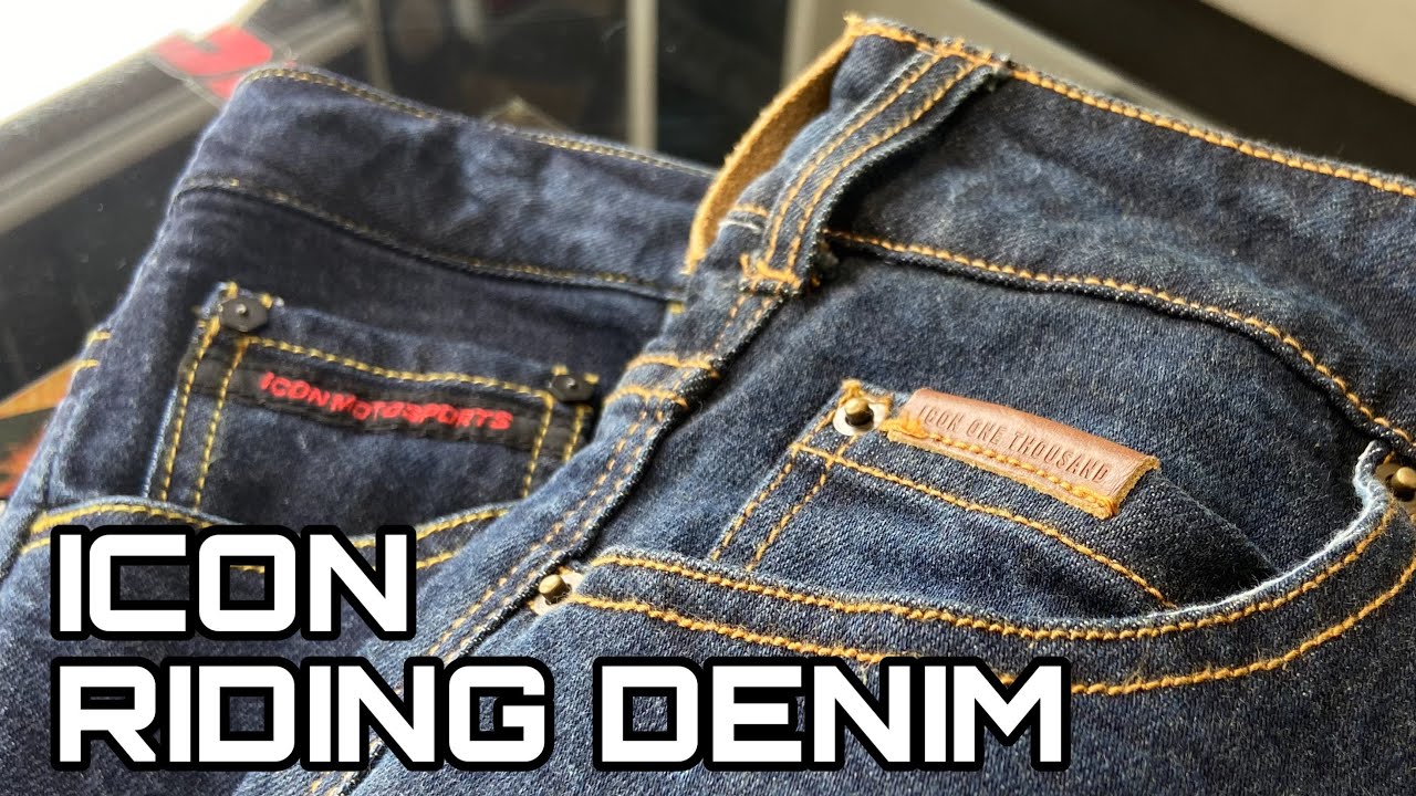 ICON RIDING DENIM比較
