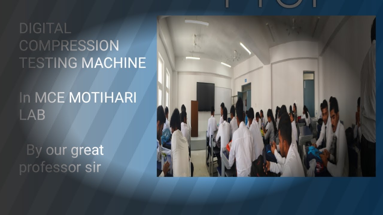 DIGITAL COMPRESSION TESTING MACHINE