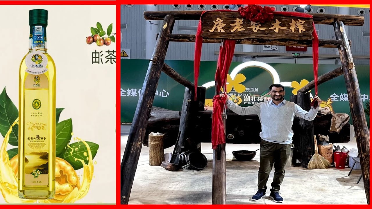 Very Rare | Thousands Years Old Way Of Extracting Oil In China | Amazing Wood-Pressed Oil Technique 