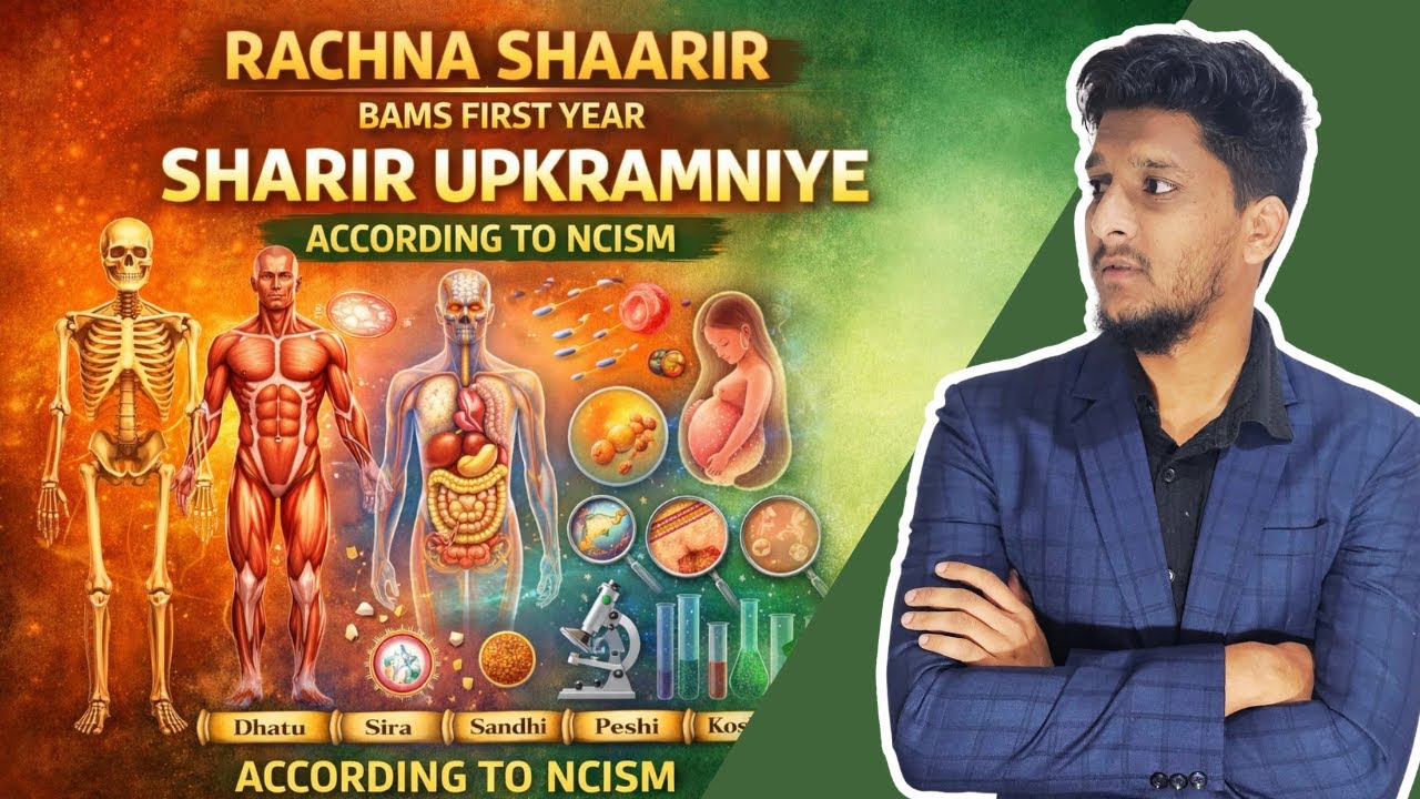 Sharir Upkramaniya – Rachana Sharir BAMS 1st Year | Ayurveda Anatomy Concepts | NCISM