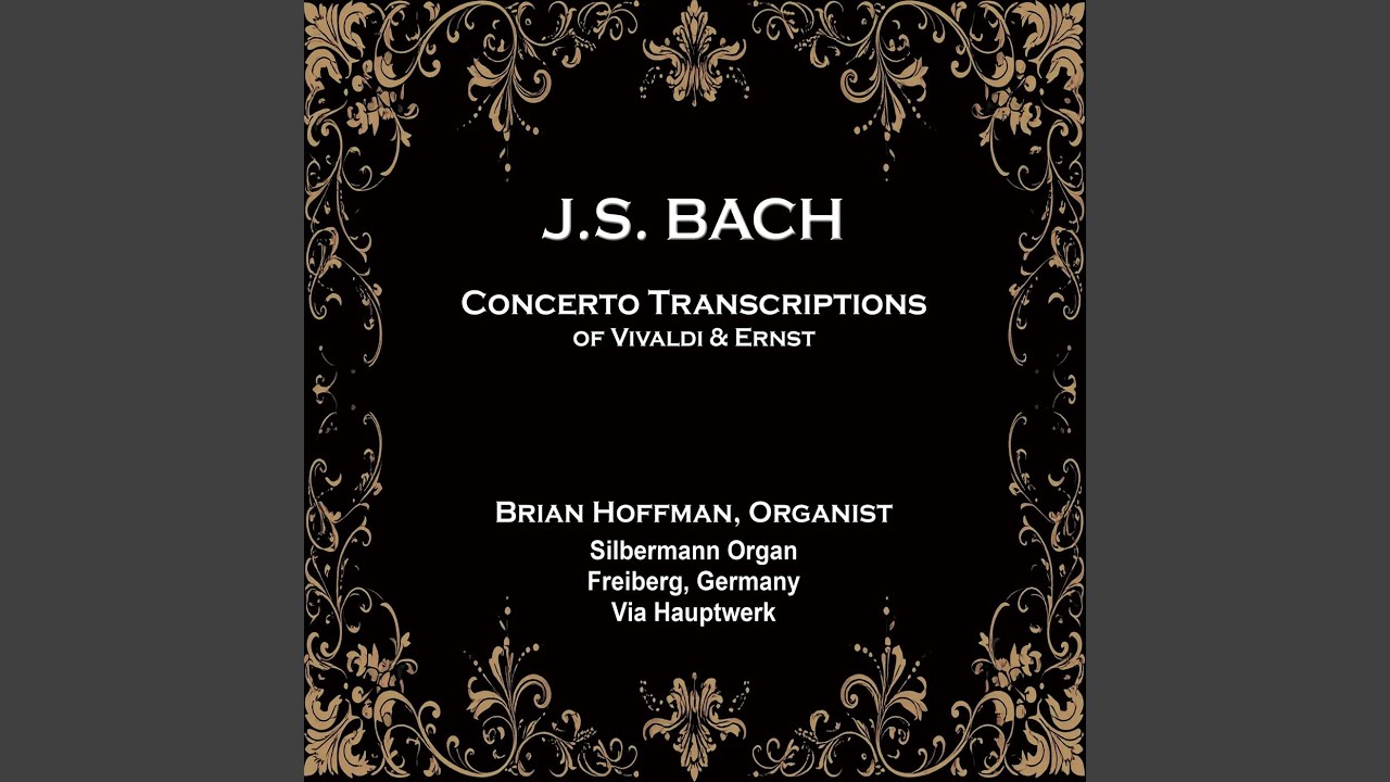 Concerto in D minor, BWV 595: V. Allegro