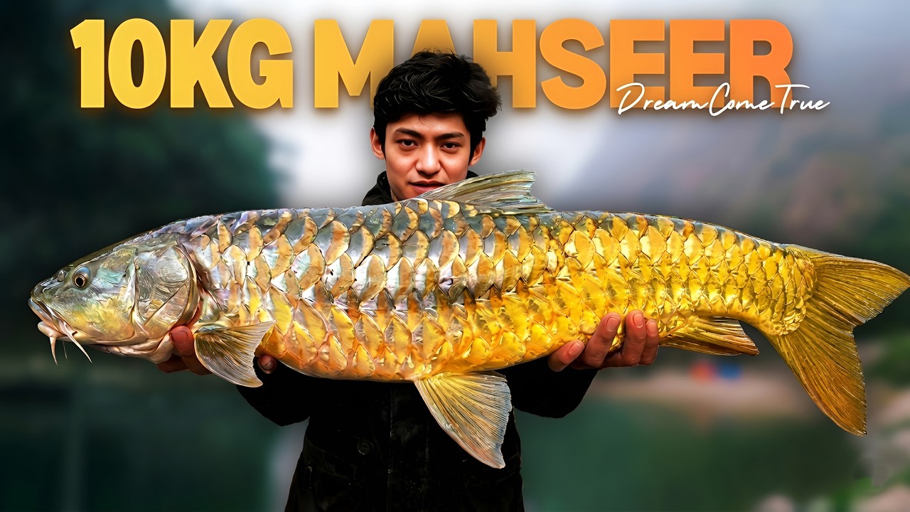 भाइको सपना पूरा भयो! 10KG Golden Mahseer Catch | Nepal River Fishing