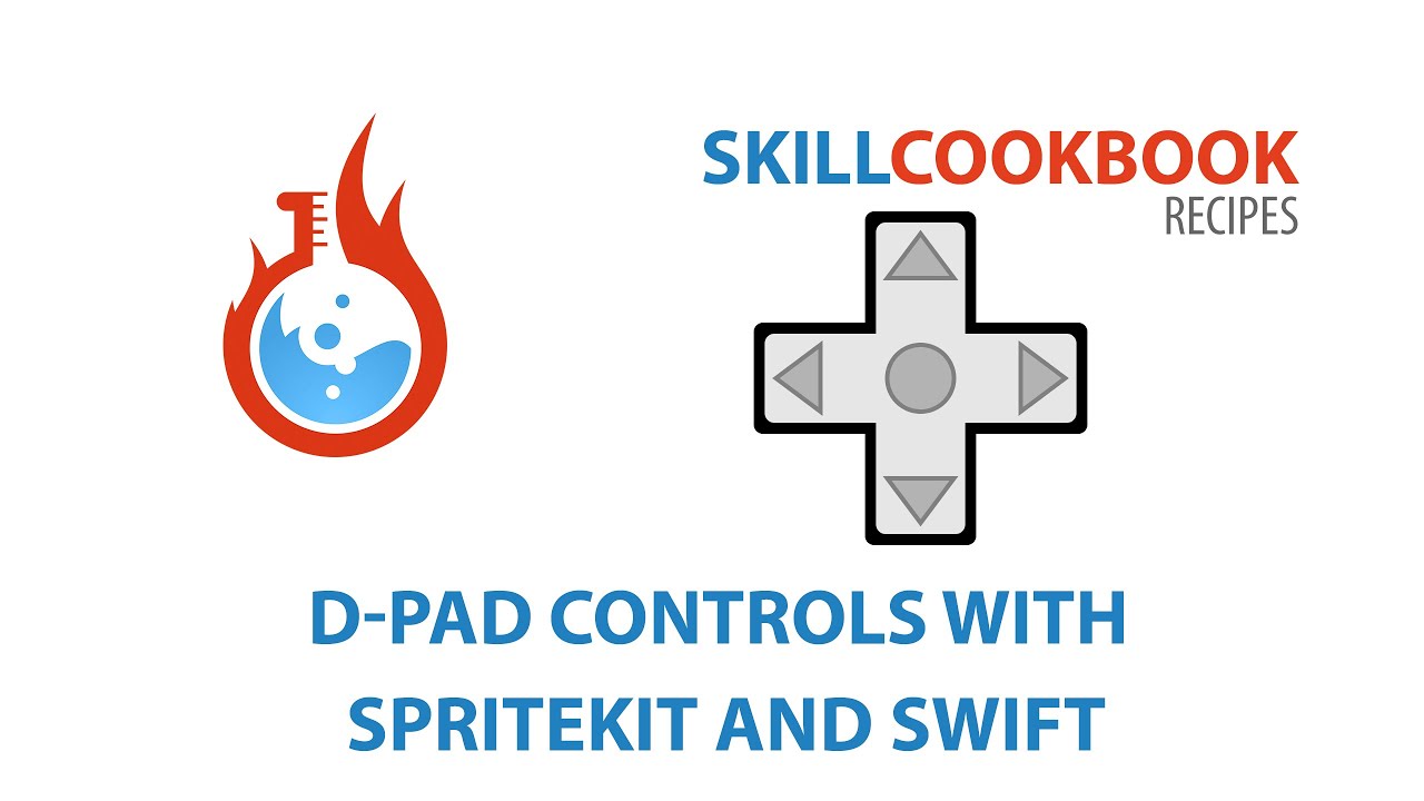 Creating D-Pad Controls for an iOS Game in Swift & SpriteKit