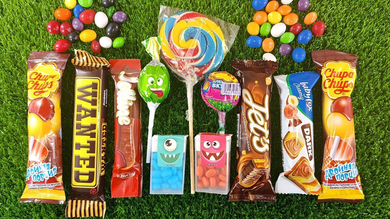 Candy Lollipops and Sweets | Yummy Rainbow Lollipops Unpacking | ASMR | Satisfying Video