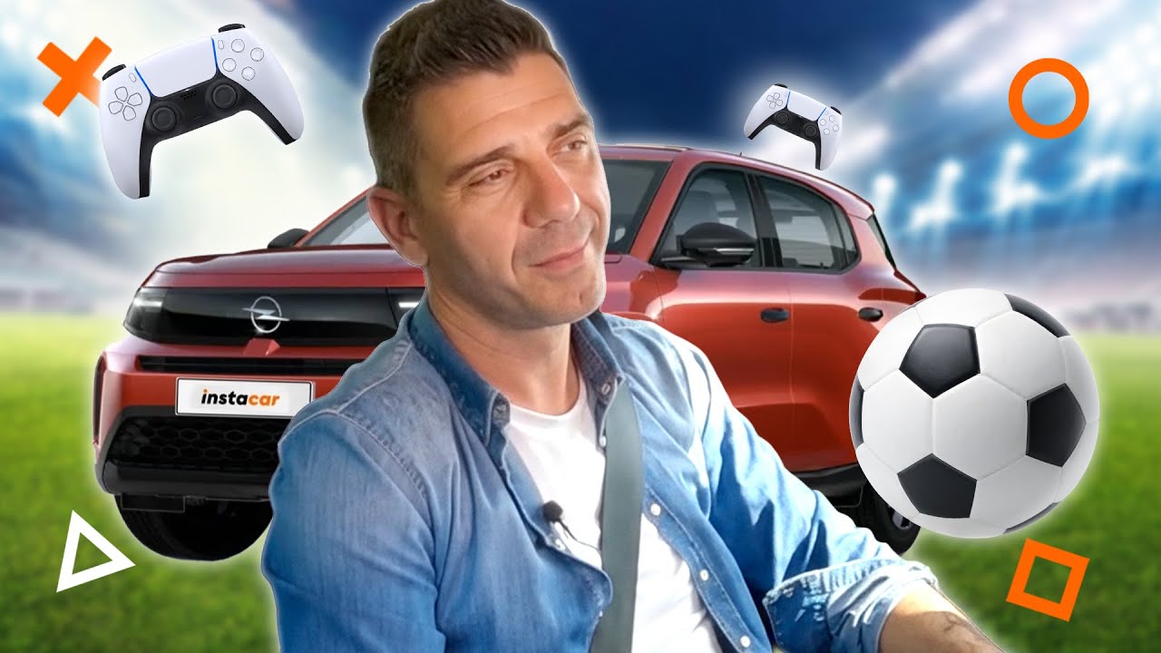 ⚽1v1 FIFA με τον EURO 2004 Legend Κώστα Κατσουράνη🔥 | instacar Play By Opel
