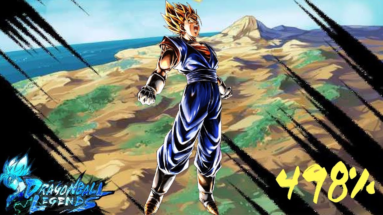 Super Vegito 498% Showcase | Dragon Ball Legends PVP