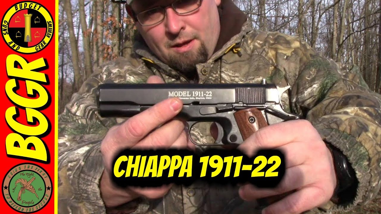 Chiappa 1911-22 range video- Fun little plinker!