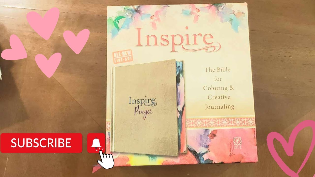 Inspire Prayer Bible Flip Through With a Twist!