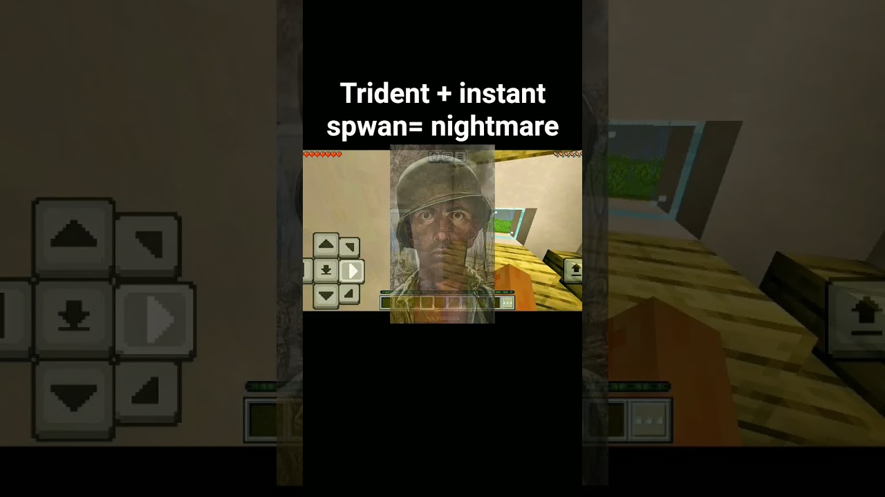 riptide trident+instant spawn=nightmare 