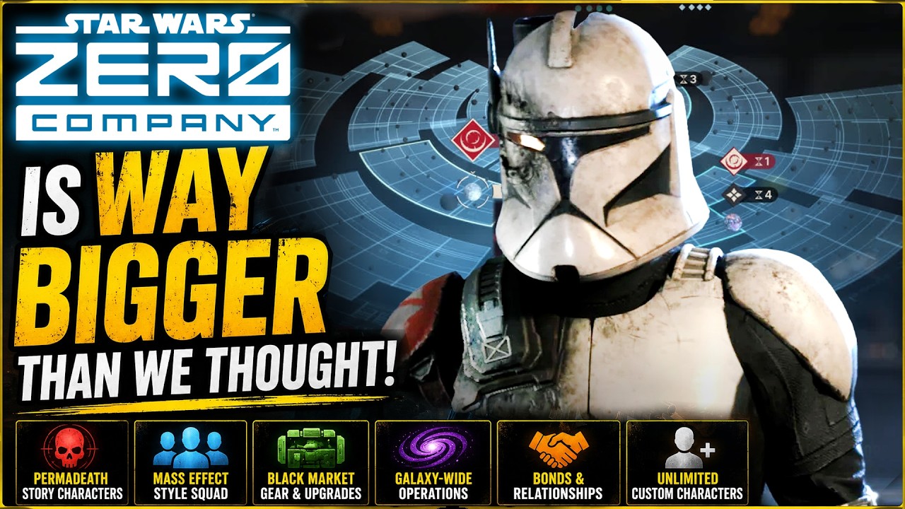 Star Wars Zero Company Is WAY BIGGER Than We Thought!