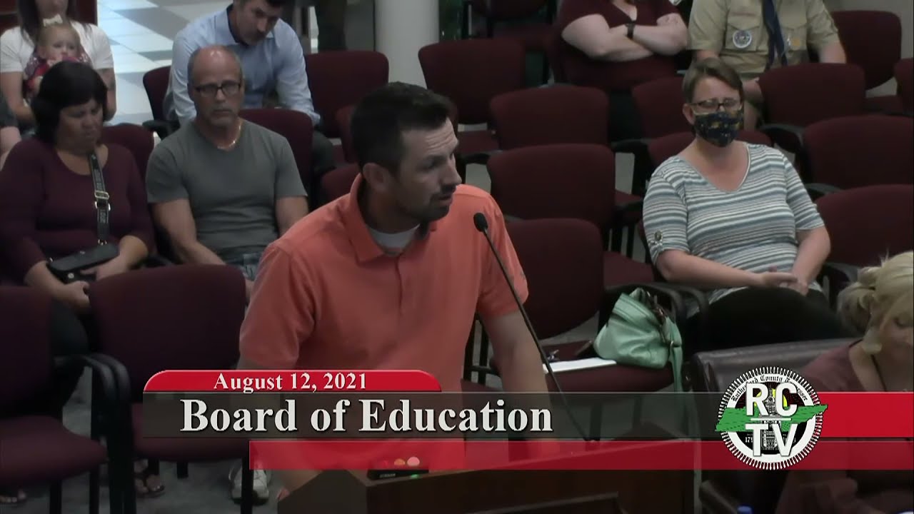 Board of Education Meeting - August 12, 2021