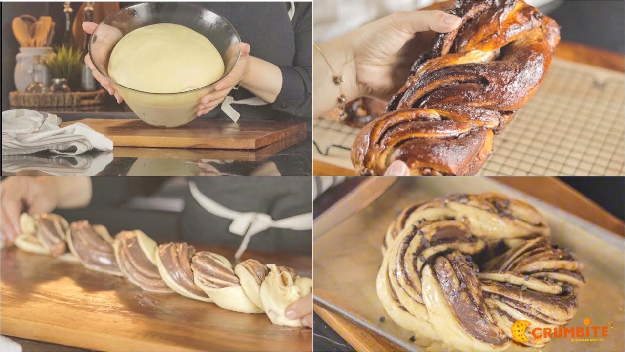 فطيره الشتاء غرقانه في الشيكولاته🍫 (بابكا) ألذ وصفه مخبوزات بعجبنه زي القطن Chocolate Babka