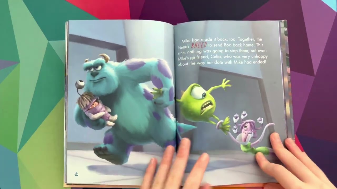 Monsters, inc. Storybook!