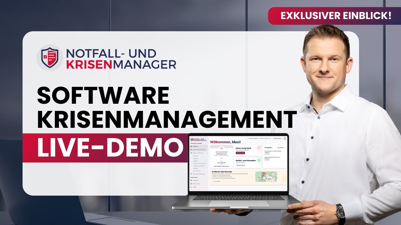 Produkteinblick: Notfall- und Krisenmanager | Ihre Softwarel&ouml;sung f&uuml;r Notfall- und Krisenmanagement