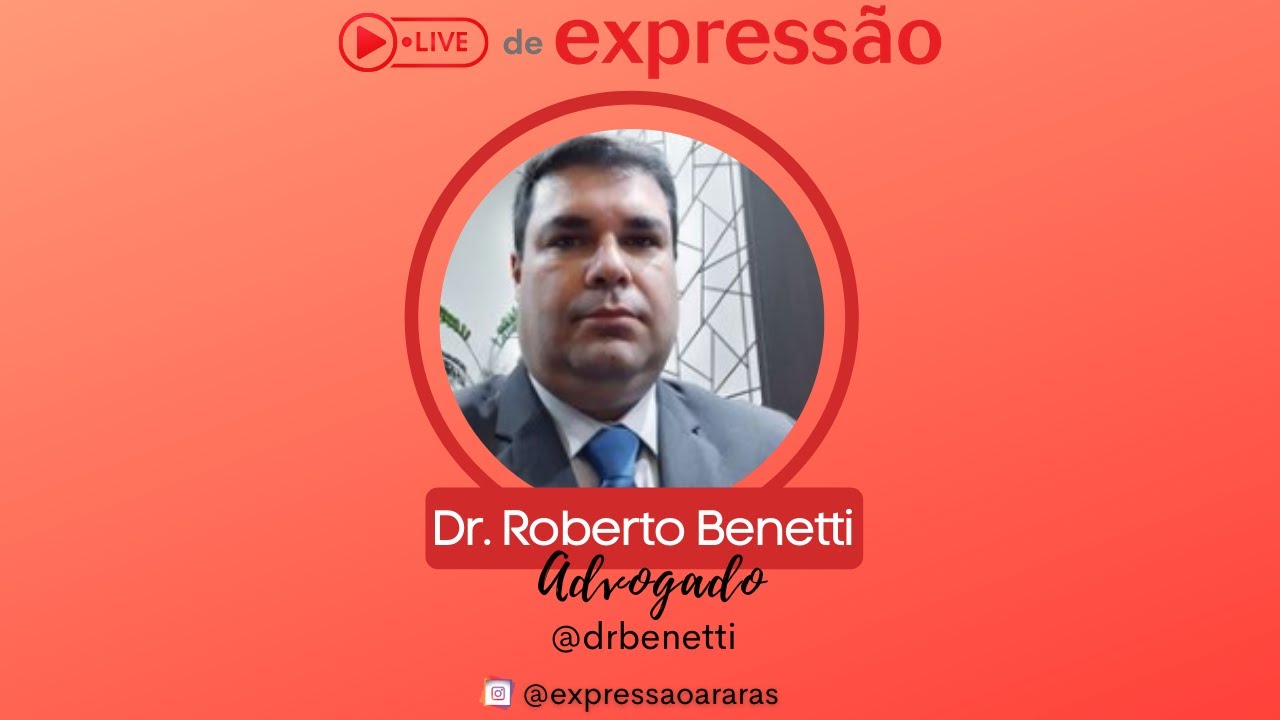 Live de Express&atilde;o &ndash; Dr. Roberto Benetti