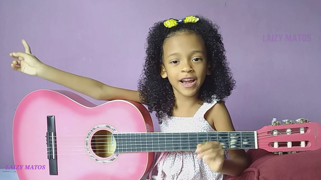 Como Tocar VIOLÃO Pela Primeira vez ? ( VIOLÃO para crianças, AULA PASSO A PASSO ) #laizymatos