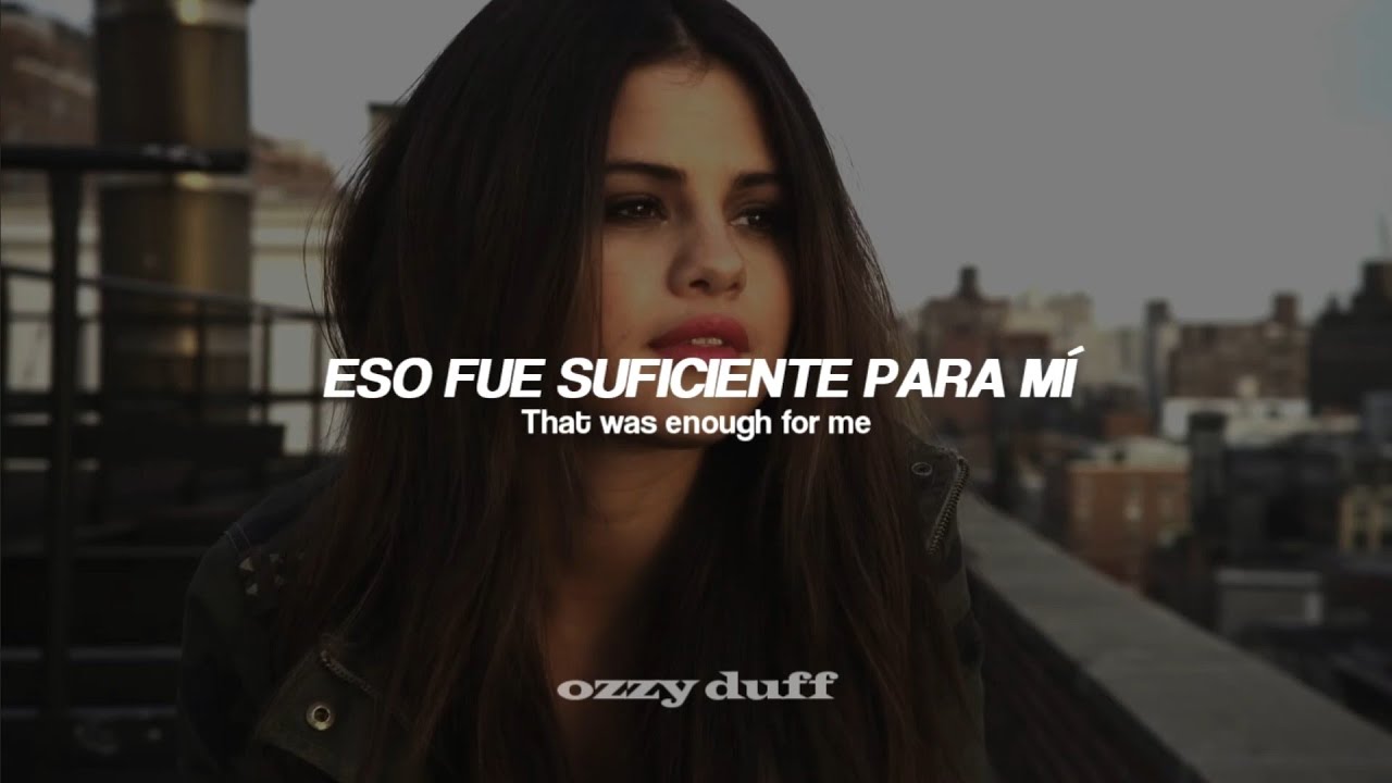 Selena Gomez, benny blanco - You Said You Were Sorry (Español + Lyrics)