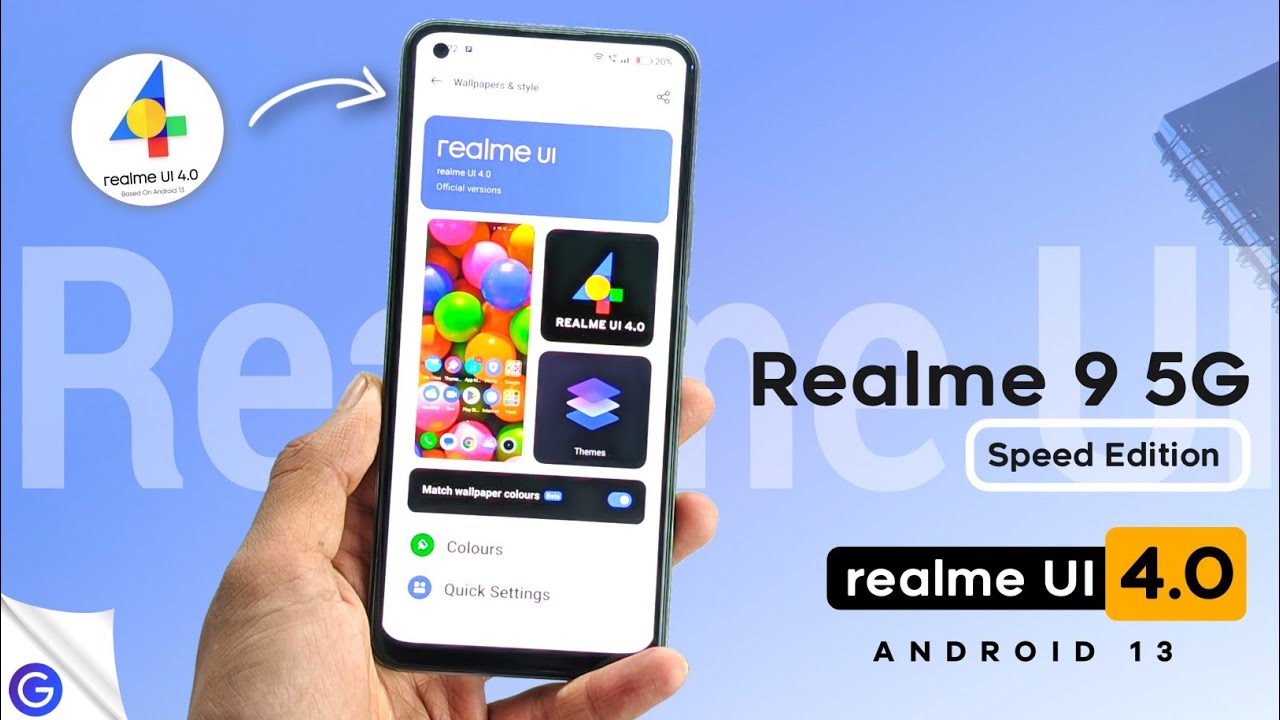 Realme 9 5G Speed Edition realme UI 4.0 Update F.01 | realme 9 5G (SE) F.01 Update Full Review ⚡⚡