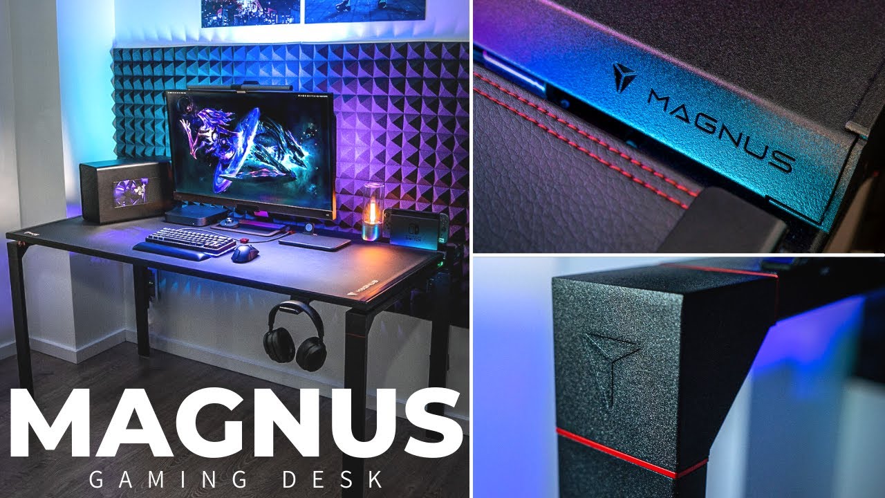 Рабочий стол Secretlab MAGNUS — распаковка + настройка + первые впечатления