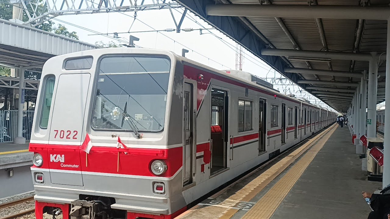 Tarif hanya Rp 4000 saja | Naik KRL commuter line dari stasiun Jatinegara ke stasiun Tangerang