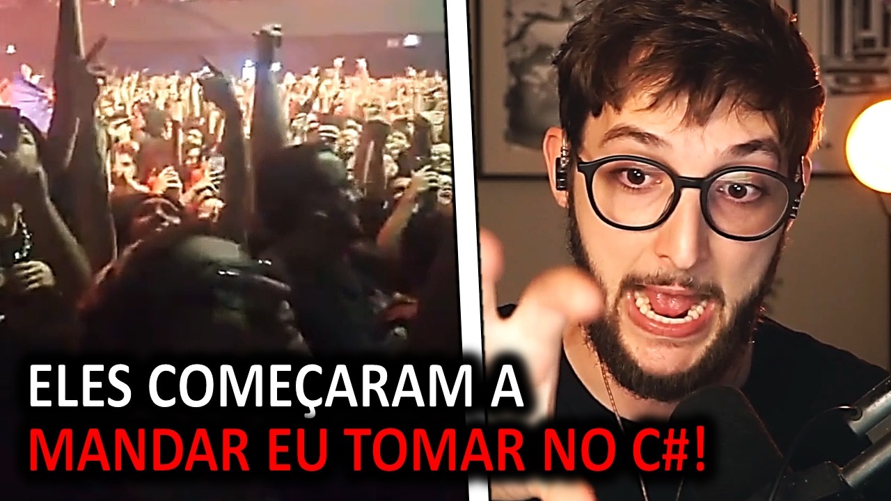 CALANGO sobre OS FÃS no SHOW do LUCAS INUTILISMO!!!