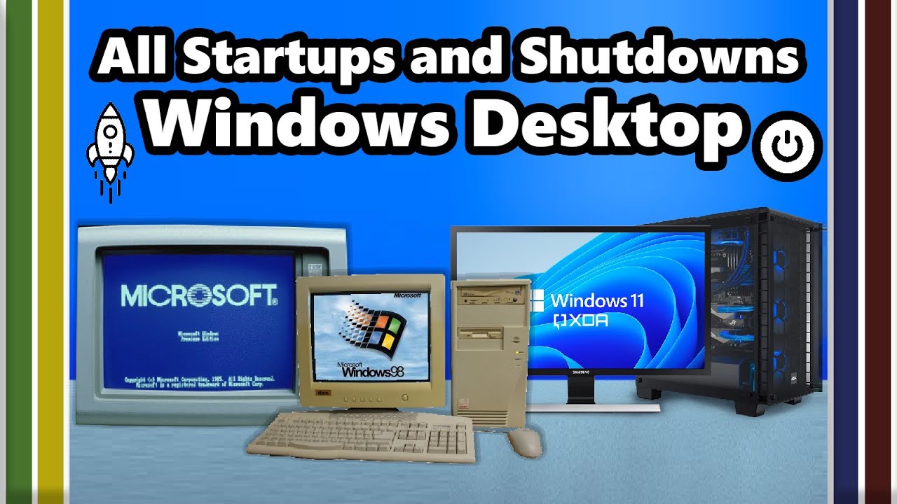 🚀 ALL STARTUP AND SHUTDOWN OF WINDOWS [DESKTOP] 🚀