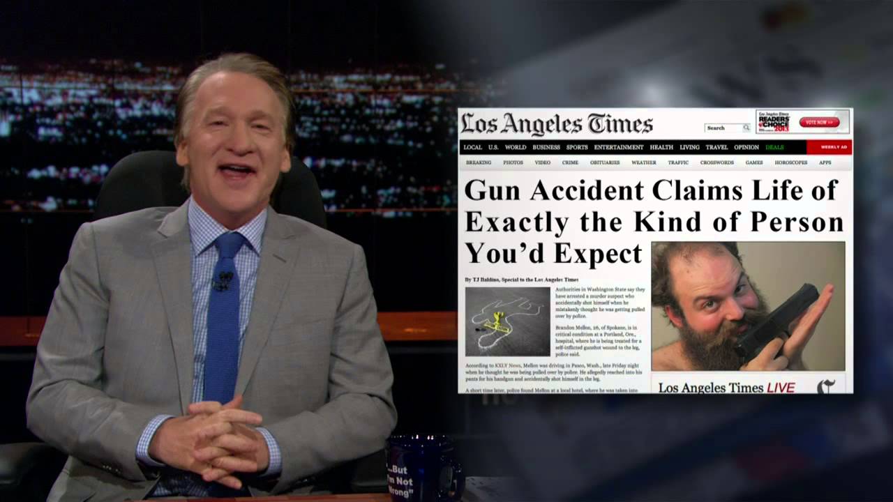Real Time With Bill Maher: Future Headlines - August 1, 2014 (HBO)