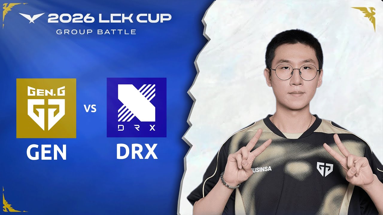 GENG ERSTRAHLT IN GEWOHNTEM GLANZ! | GAME 1 - GEN vs DRX | LCK 2026 Split 1