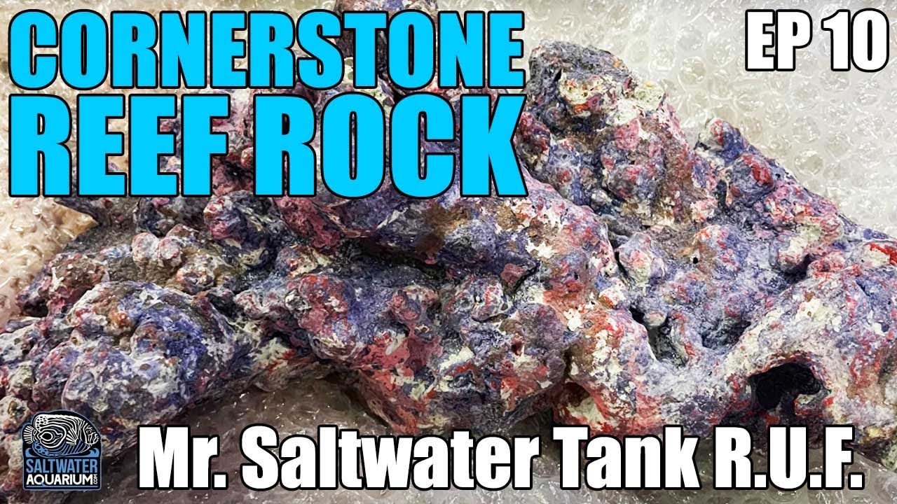 PREMIUM Cornerstone Reef Rock for Saltwater Aquariums - Mr Saltwater Tank - R.U.F.