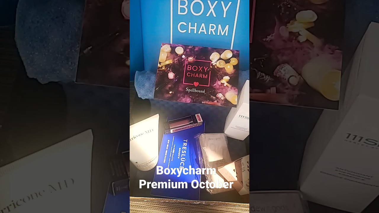 Unboxing Boxycharm Premium October 2021