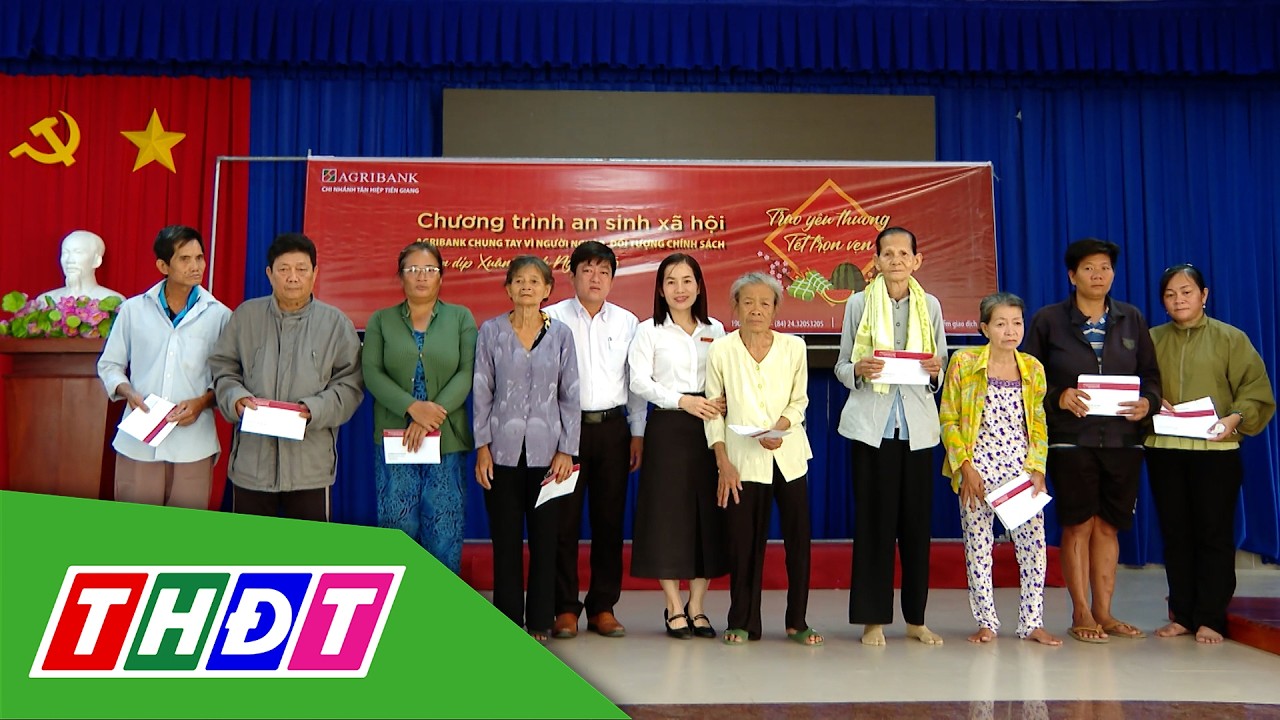 Xã Tân Hương: Trao yêu thương, đón Tết ấm | Trang địa phương - 15/2/2026 | THDT