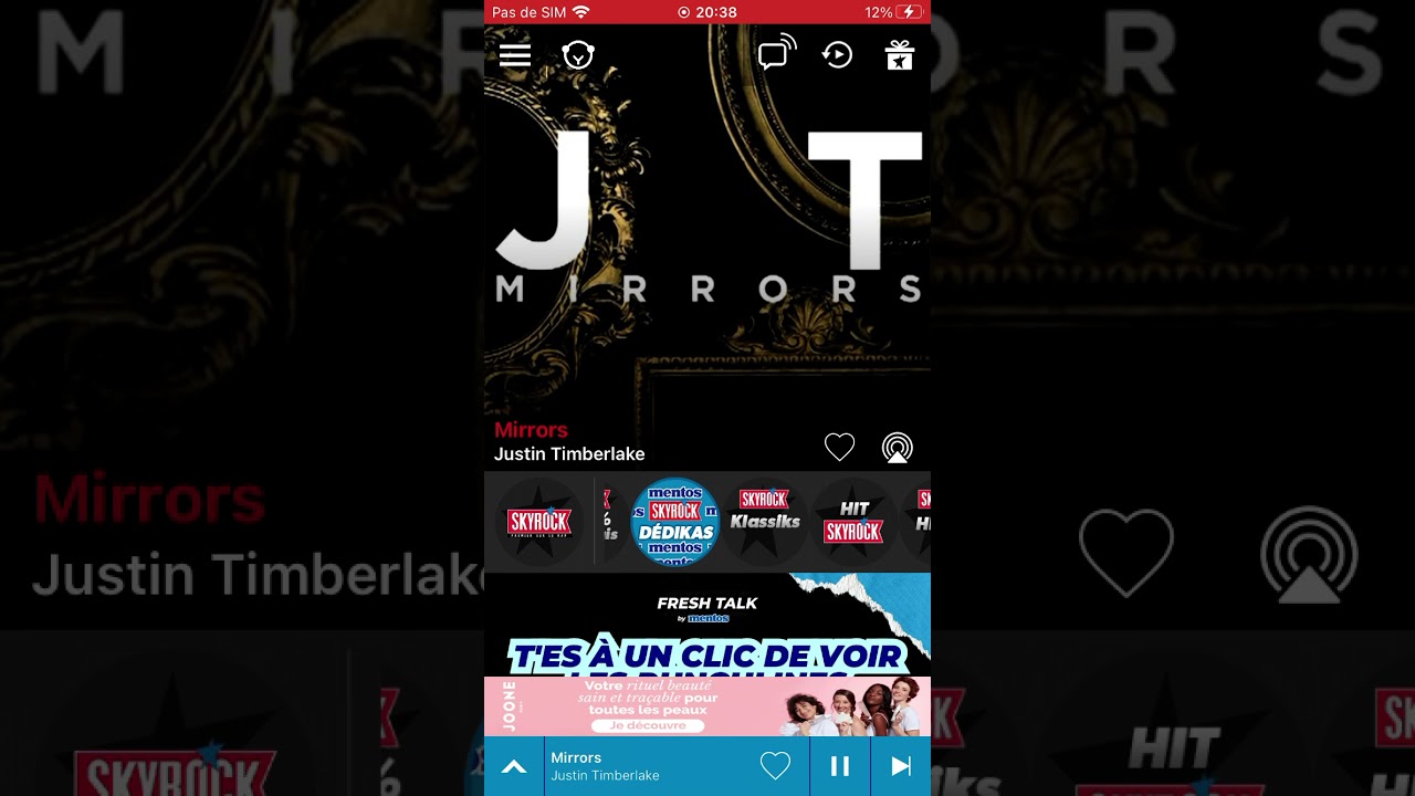 Justin Timberlake - Mirrors ( Version Skyrock)