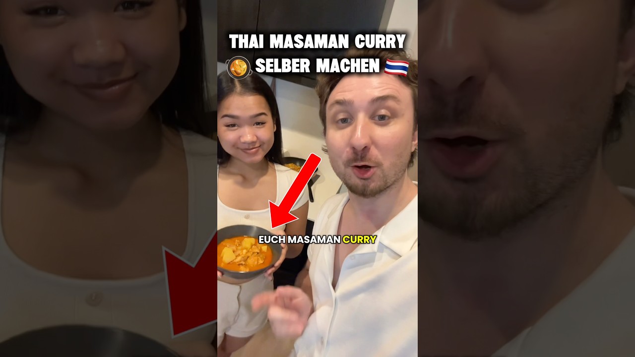 Thai Gericht selber kochen🥘👨&zwj;🍳🇹🇭 So machst du dir Masaman Curry. #mysummerinthailand #thaifood