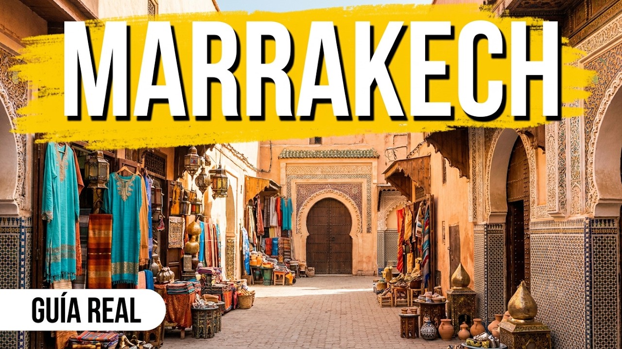 MARRAKECH 🇲🇦 Guía real para viajar con niños: itinerario, consejos, etc