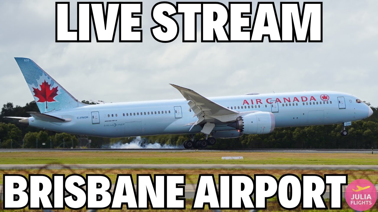 🔴 LIVE Plane Spotting @ Brisbane Airport Australia SUNDAY Morning RUSH
