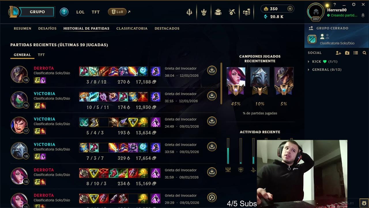 Probando la temporada de LOL