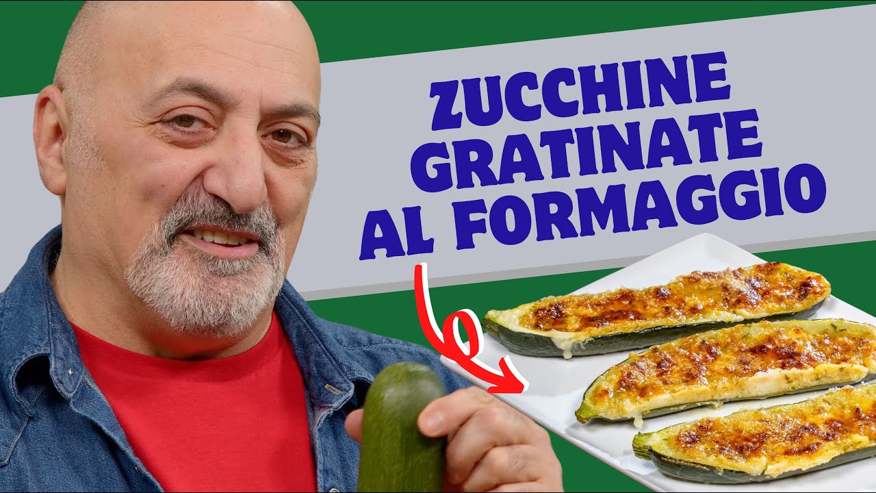 Zucchine gratinate al formaggio