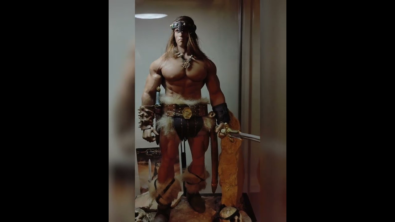 Conan, el Bárbaro escala 1/6 custom realizado por mí para mi colección privada.