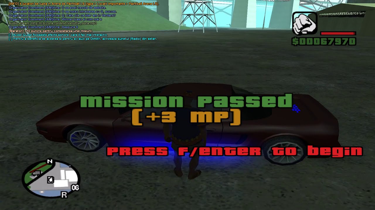 S.A.M.P. Dimitri mission 2 /rpg.b-zone.ro