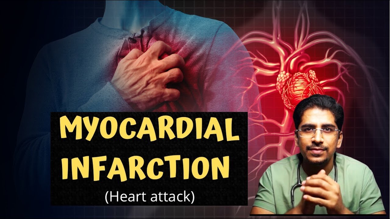 MYOCARDIAL INFARCTION (MI) | Heart attack -in 20mins!