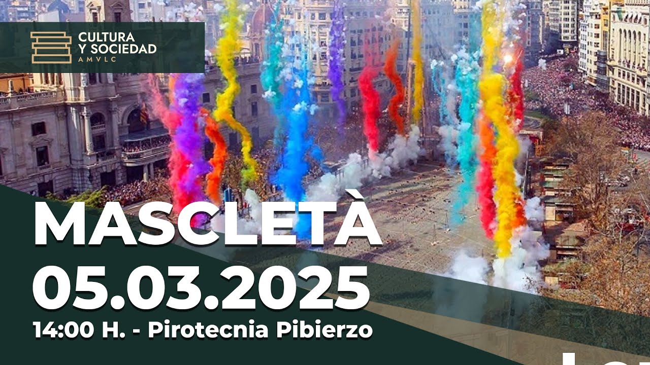 Mascletà 5 de Marzo: Pirotecnia Pibierzo | Fallas 2025 | Retransmisión en directo
