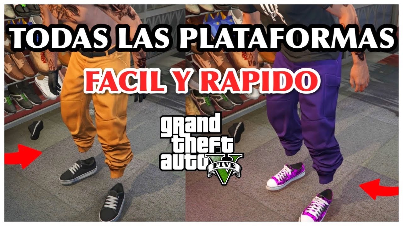 ✅ [2026] Como CONSEGUIR los JOGGERS MORADOS y NARANJAS en GTA 5 Online 👉🏻 TODAS LAS PLATAFORMAS 👈🏻