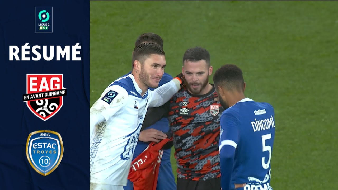 EN AVANT GUINGAMP - ESTAC TROYES (1 - 2) - R&eacute;sum&eacute; - (EAG - TR3) / 2020-2021