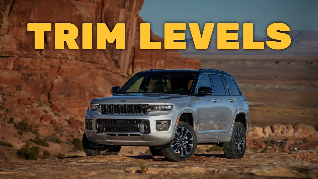 Описание комплектаций и стандартных функций Jeep Grand Cherokee 2022 года